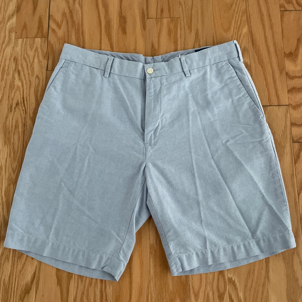 Light blue Polo Ralph Lauren shorts: classic fit 9”